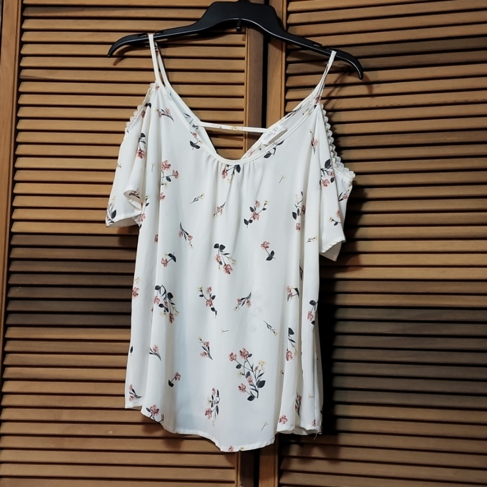 Sienna Sky White Blouse